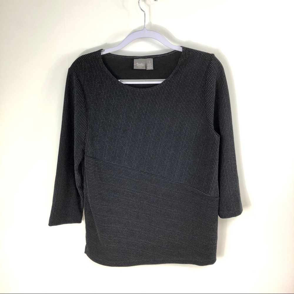 Travelers Collection‎ by Chico’s black tunic top